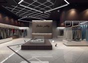 дизайн интерьера магазина одежды, дизайн витрины