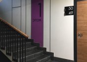 дизайн входной группы, интерьеры, александров парк, современный подъезд