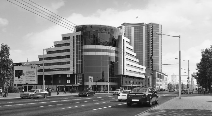 3Д визуализация в минске, тц Корона, кальварийская