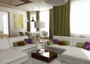 3d визуализация интерьера дома