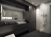 современная ванна, 3d визуализация