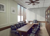 3d визуализация кабинета