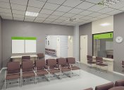 дизайн интерьера вестибюля