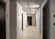 дизайн межквартиного коридора, интерьер коридора в подъезде