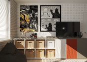 комната для мальчика, дизайн детской для мальчика