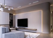 M5 Architects, дизайн квартиры в светлых тонах