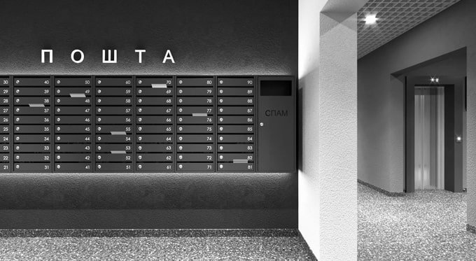 дизайн парадной, интерьер подъезда в минске