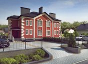 экстерьер загородного дома, студия М5
