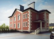 дизайн фасадов жилого дома, цена, 3d визуализация