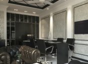 интерьер кабинета в классическом стиле, дизайн кабинетов, заказать интерьер  офиса в минке