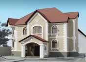 дизайн-проект фасадов, фасады в классическом стиле