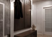интерьер коридора в квартире, дизайн коридора в стиле современной классики