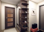 интерьер квартиры, современный интерьер, 3d