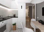 интерьер маленькой кухни, дизайн маленькой кухни