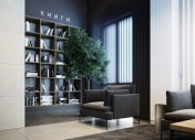 интерьер подъезда, студия М5, дизайн интерьеров