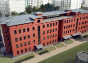 здание, скатная кровля, 3d моделирование минск