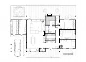 планировка дома площадью 140м2, архитектурный проект дома