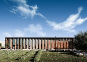 торговый центр, дизайн фасадов торгового центра, M5 Architects, кортеновская сталь