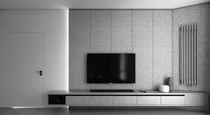 дизайн квартиры площадью 60м2, интерьер двухкомнатной квартиры