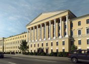 архитектура, визуализация фасадов здания